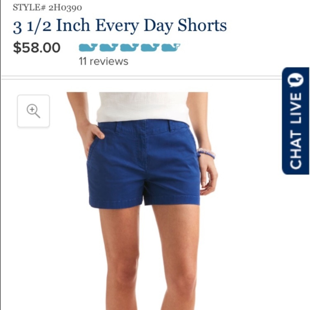 Vineyard Vines Navy Dayboat Shorts 3 1/2 Inch